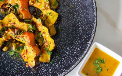 Acorn Squash with Mango Butter