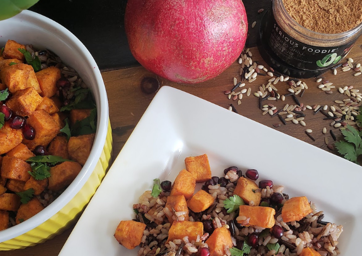Bored Mom Filipino Spiced Sweet Potato Wild Rice Pilaf 2