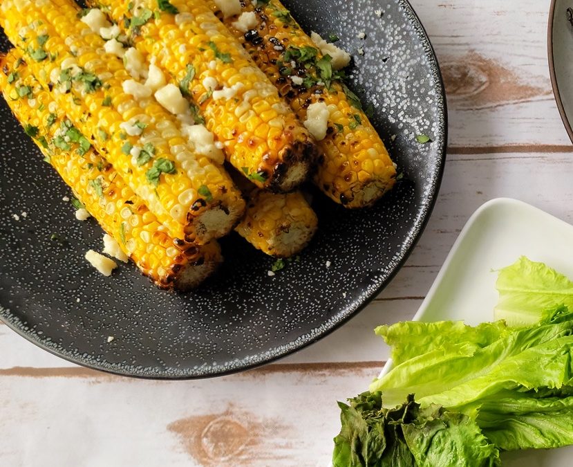Korean Grilled Street Corn