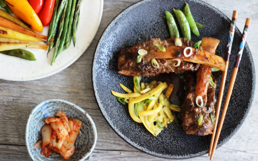 Korean Braised Beef Ribs