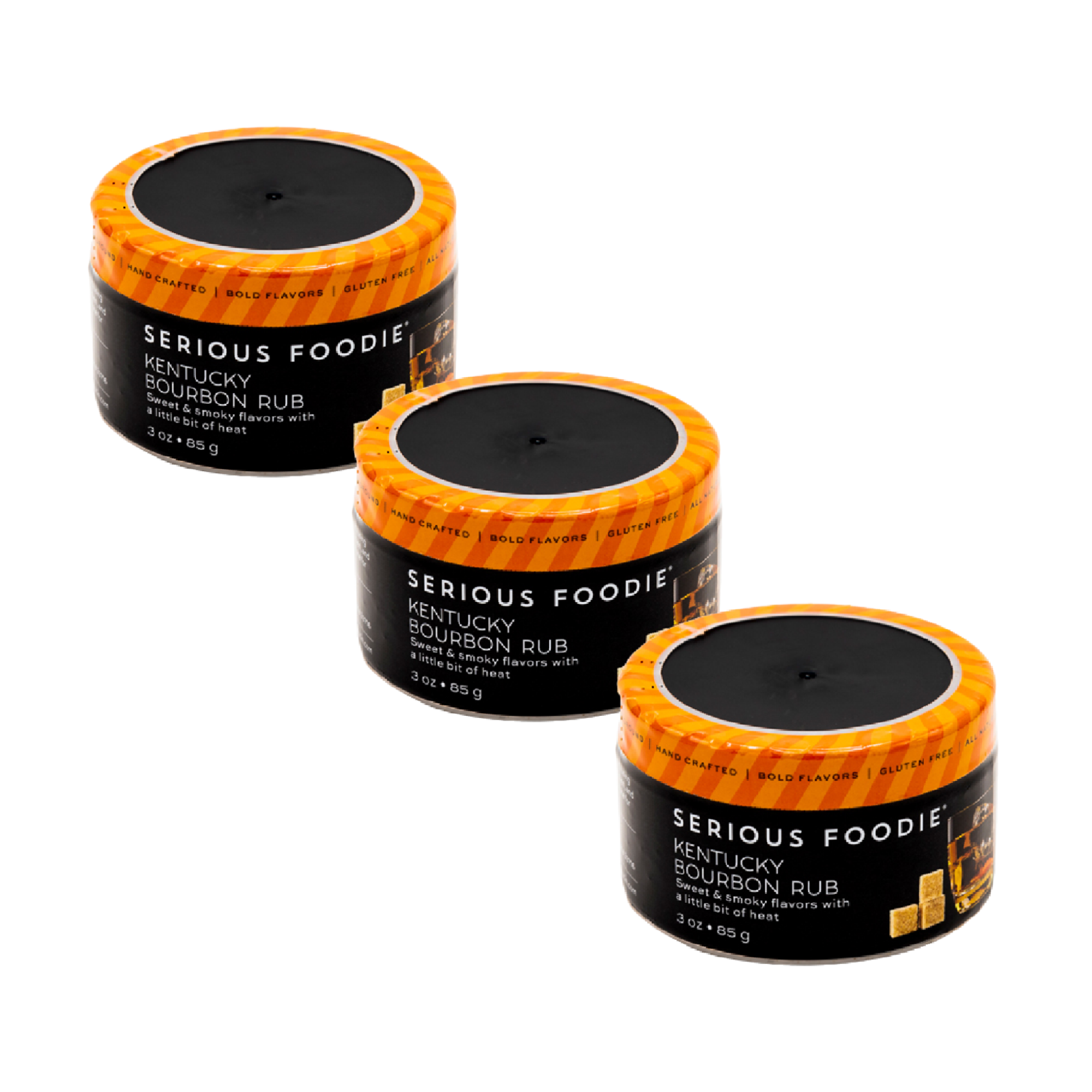 3 Pack Kentucky Bourbon Rub